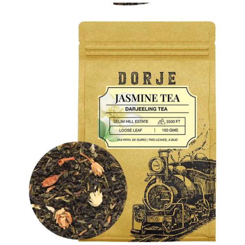 Dorje Jasmine Darjeeling Tea - Floral, 100 g-1.webp